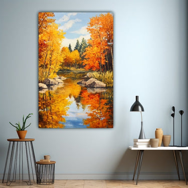 Autumn Reflections Painting